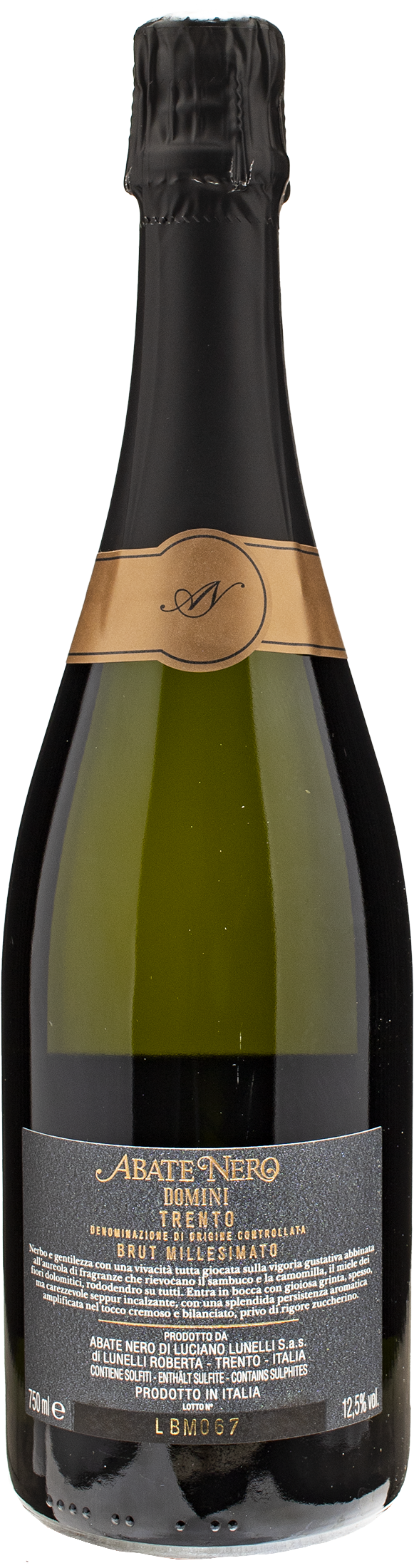 Abate Nero Trento Domini Brut 2018