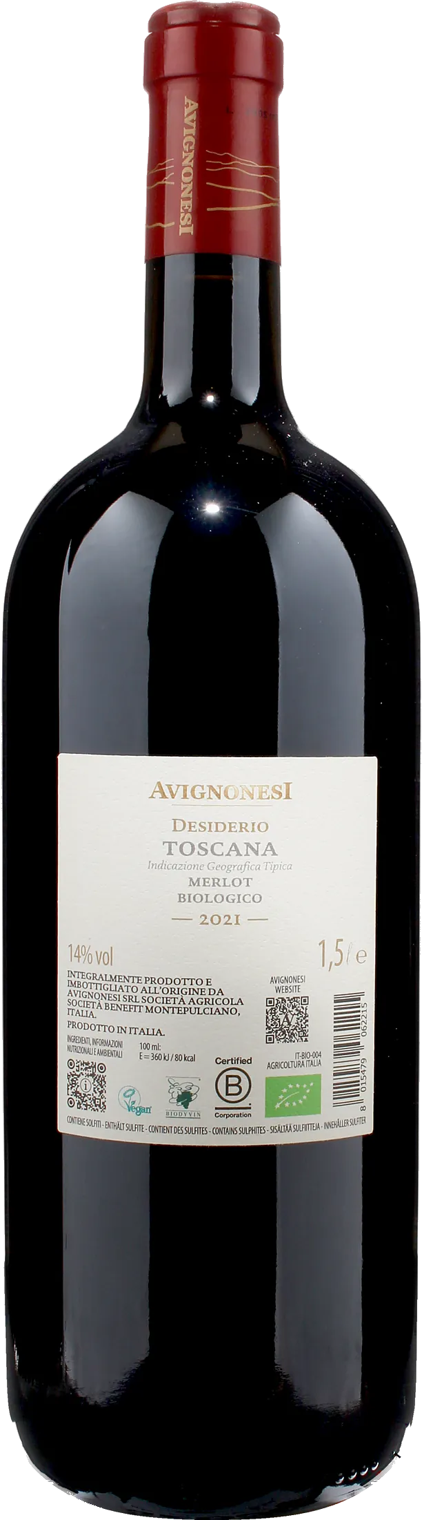 Avignonesi Desiderio Merlot Magnum 2021