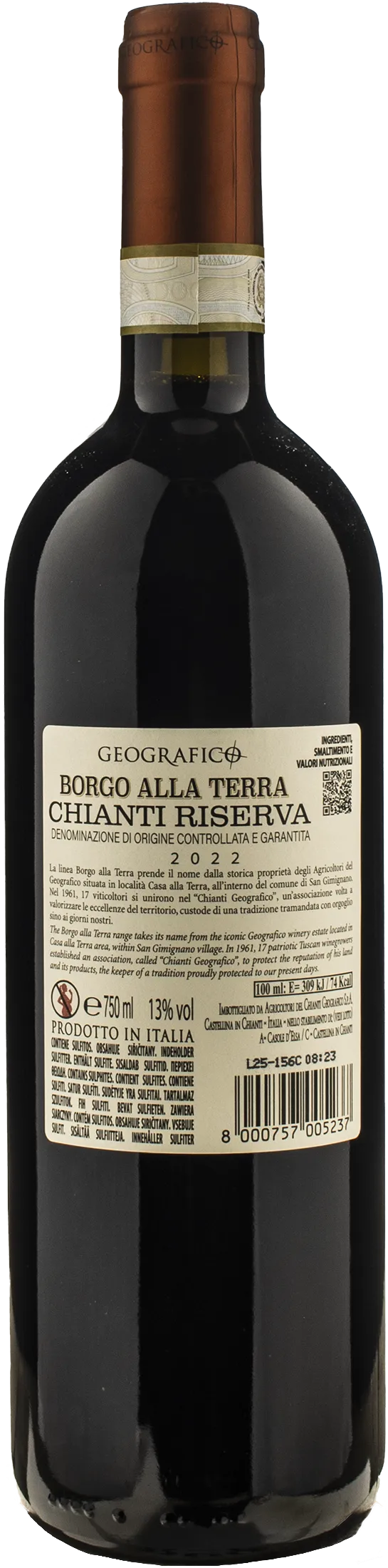 Borgo Alla Terra Chianti Riserva 2022