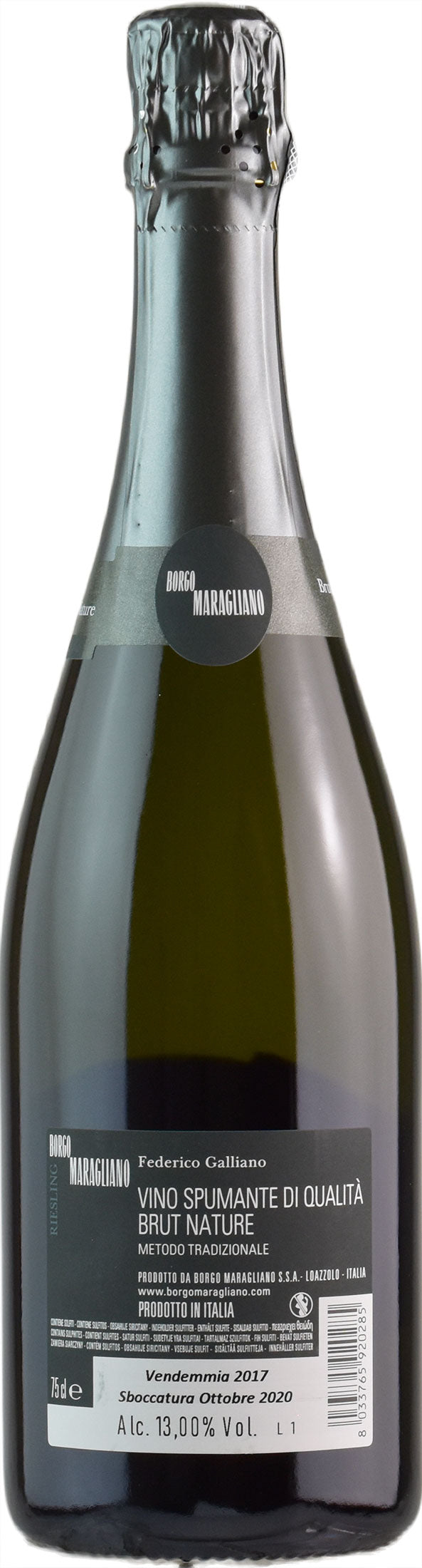 Borgo Maragliano Federico Galliano Brut Nature 2017