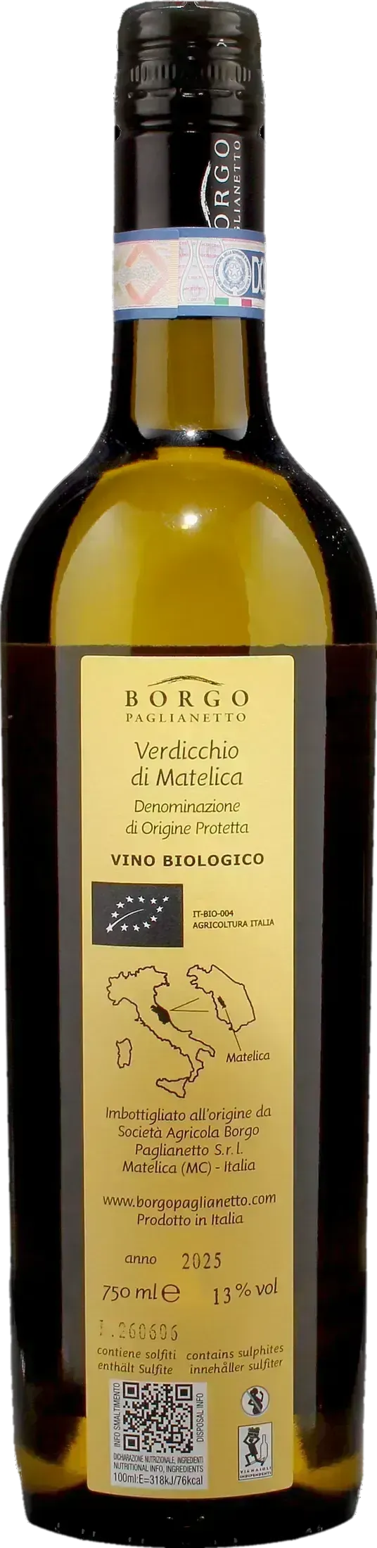 Borgo Paglianetto Verdicchio di Matelica Petrara 2025