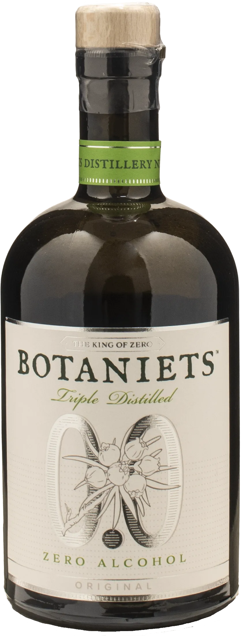 Botaniets Triple Distilled Gin Original Zero Alcohol 0.5L