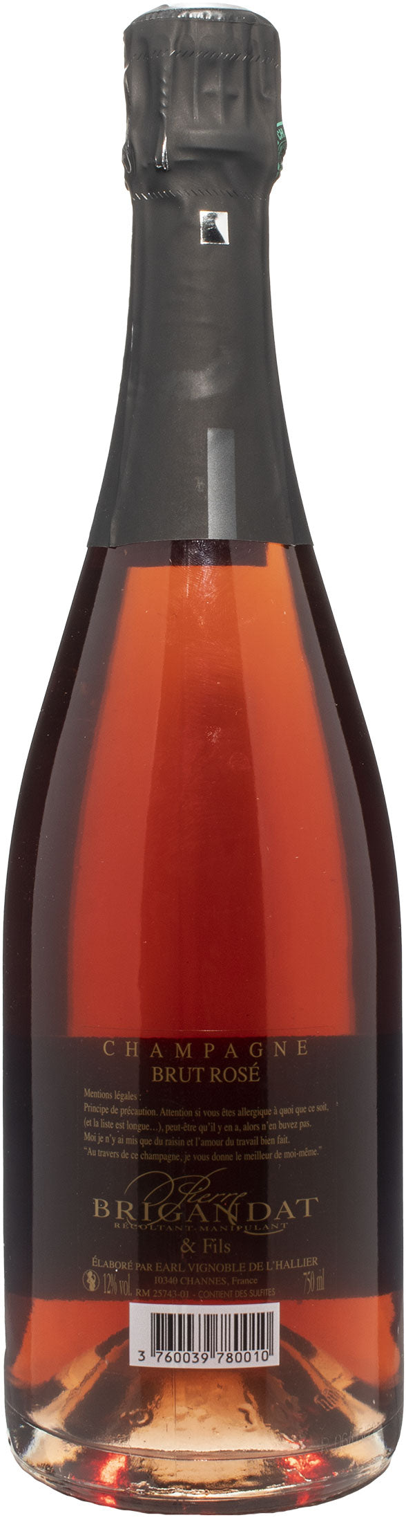Brigandat Champagne Rosè de Saignee Brut