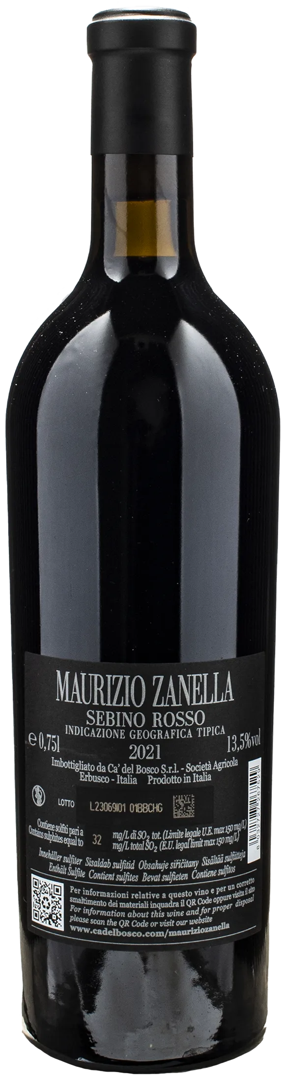 Ca' del Bosco Maurizio Zanella Rosso Sebino 2021