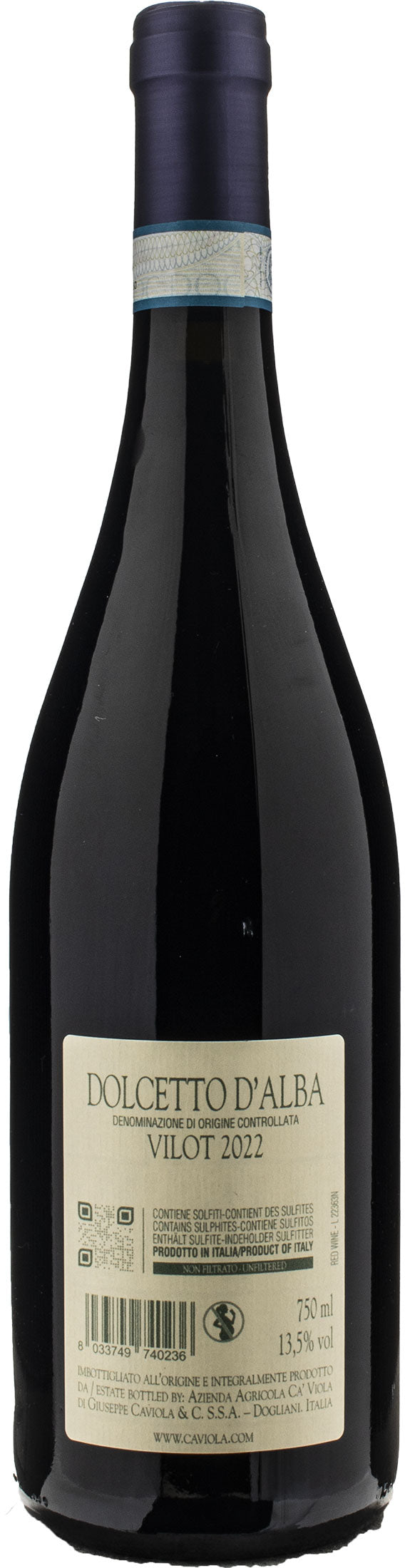 Ca' Viola Dolcetto d'Alba Vilot 2022