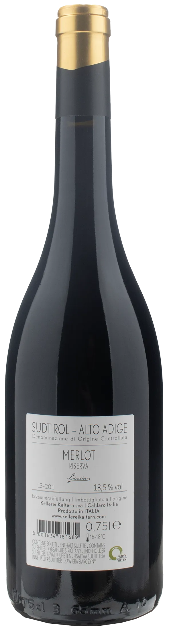Caldaro Lason Merlot Riserva 2021