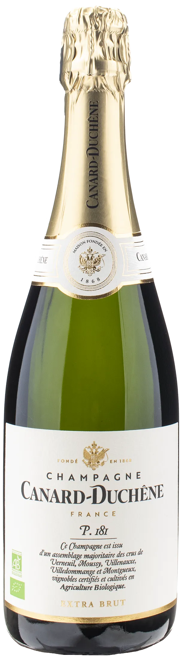 Canard Duchene Champagne P. 181 Extra Brut