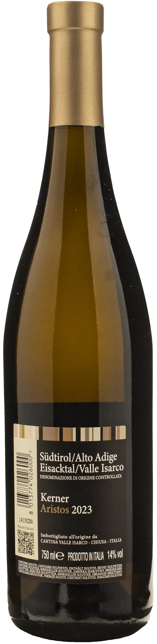 Cantina Valle Isarco Aristos Kerner 2023