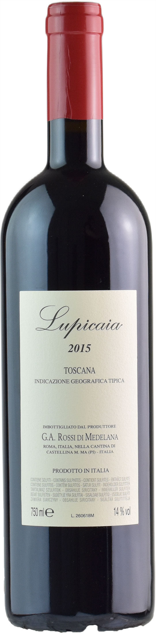 Castello del Terriccio Lupicaia 2015