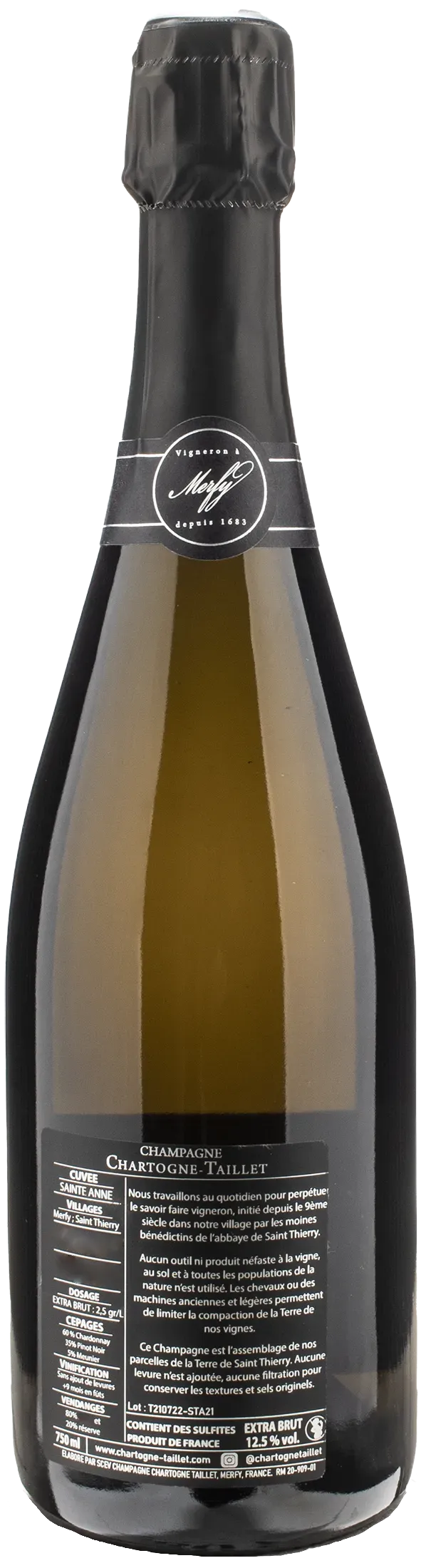 Chartogne Taillet Champagne Sainte Anne Extra Brut