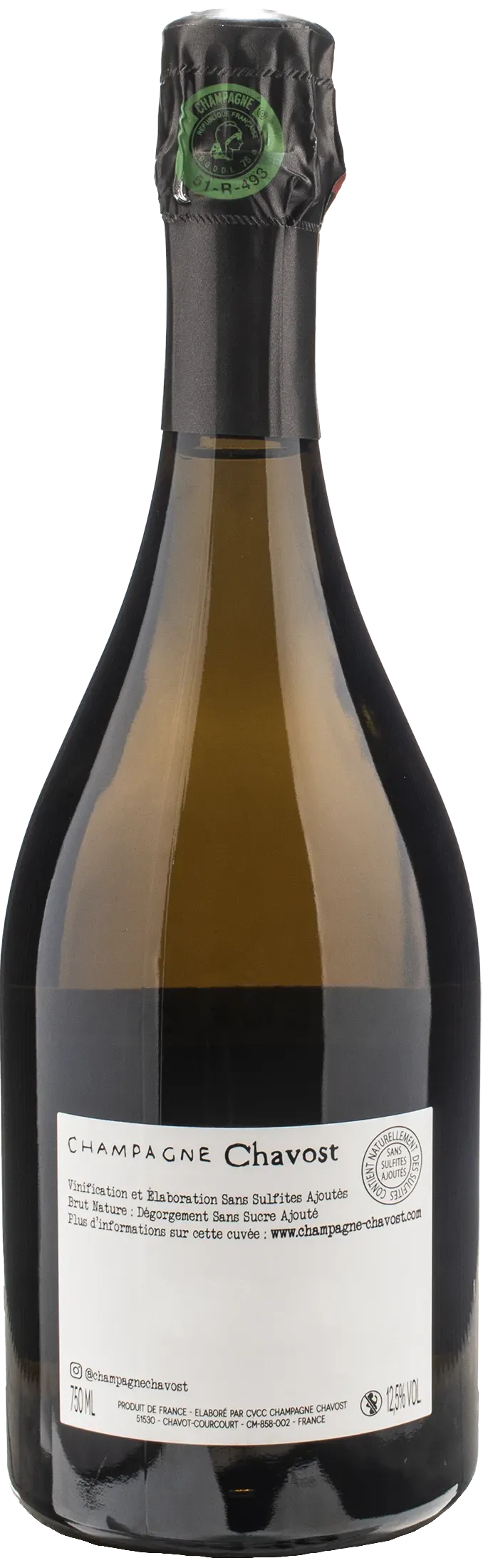 Chavost Champagne Blanc de Chardonnay Brut Nature