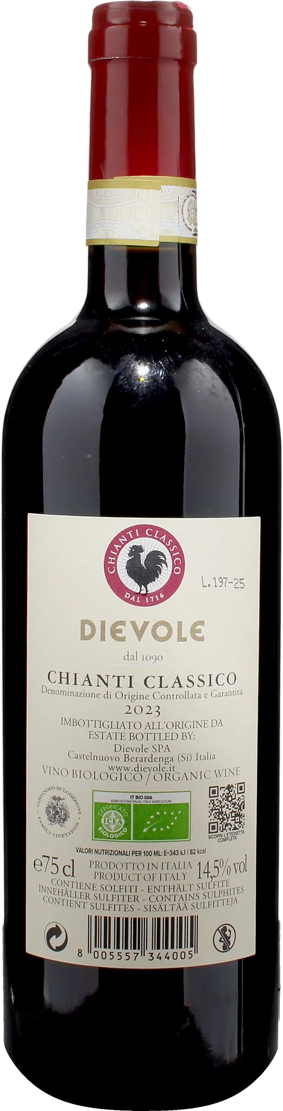 Dievole Chianti Classico Petrignano 2023