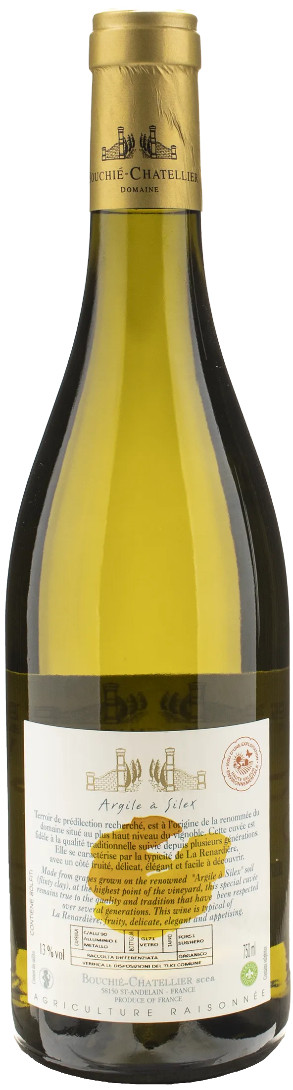 Domaine Bouchie Chatellier Pouilly Fuma Argile a Silex 2023