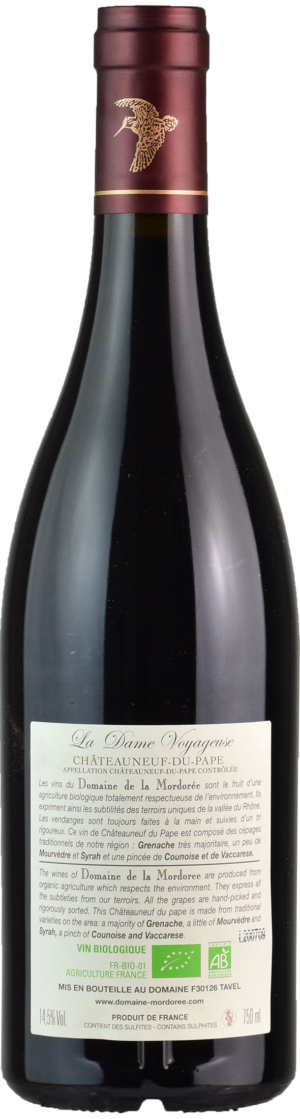 Domaine de la Mordoree Chateauneuf du Pape Rouge La Dame Voyageuse 2018