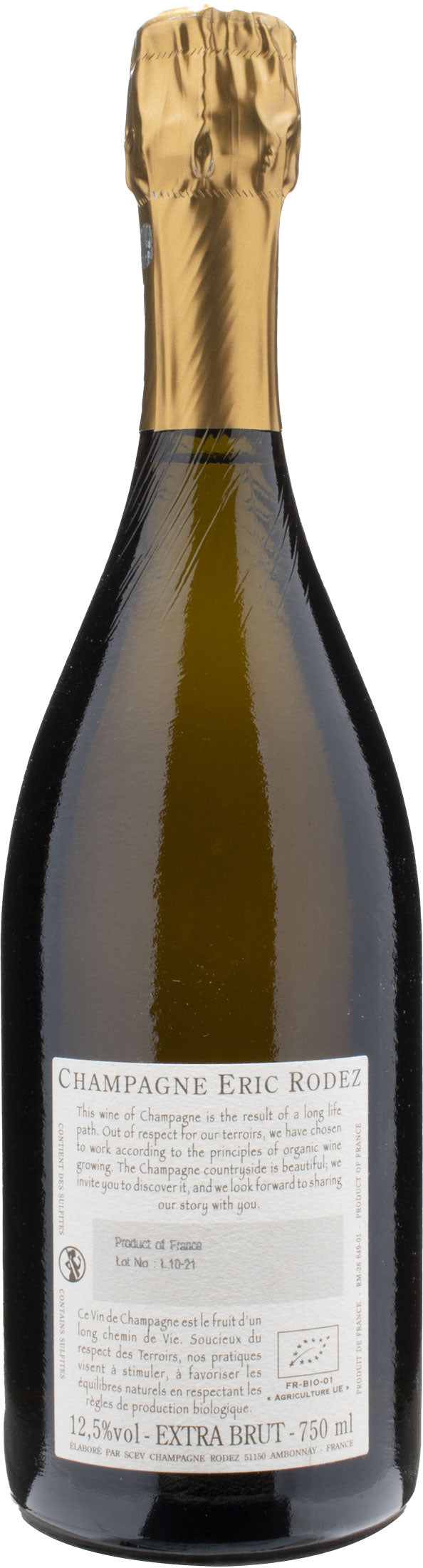 Eric Rodez Champagne Blanc de Blancs Extra Brut