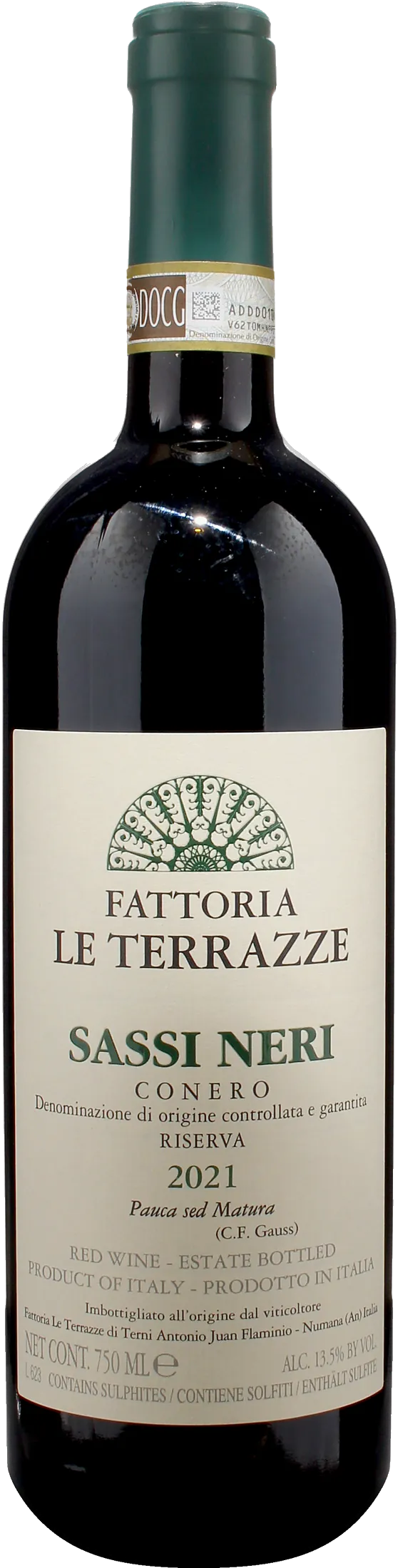 Fattoria Le Terrazze Conero Sassi Neri Riserva 2021