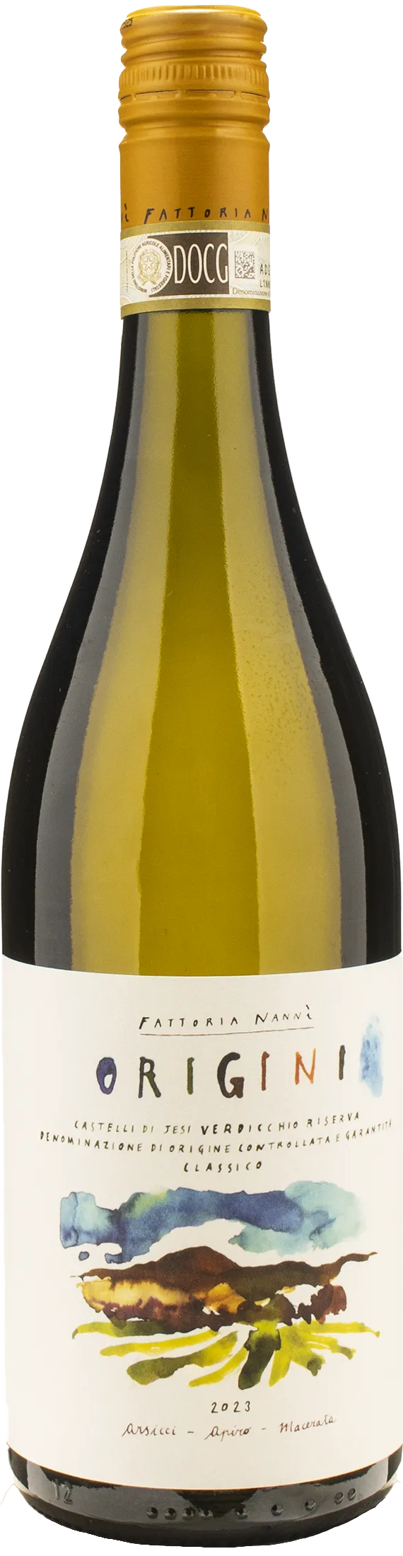 Fattoria Nanni Verdicchio Castelli di Jesi Classico Riserva Origini 2023