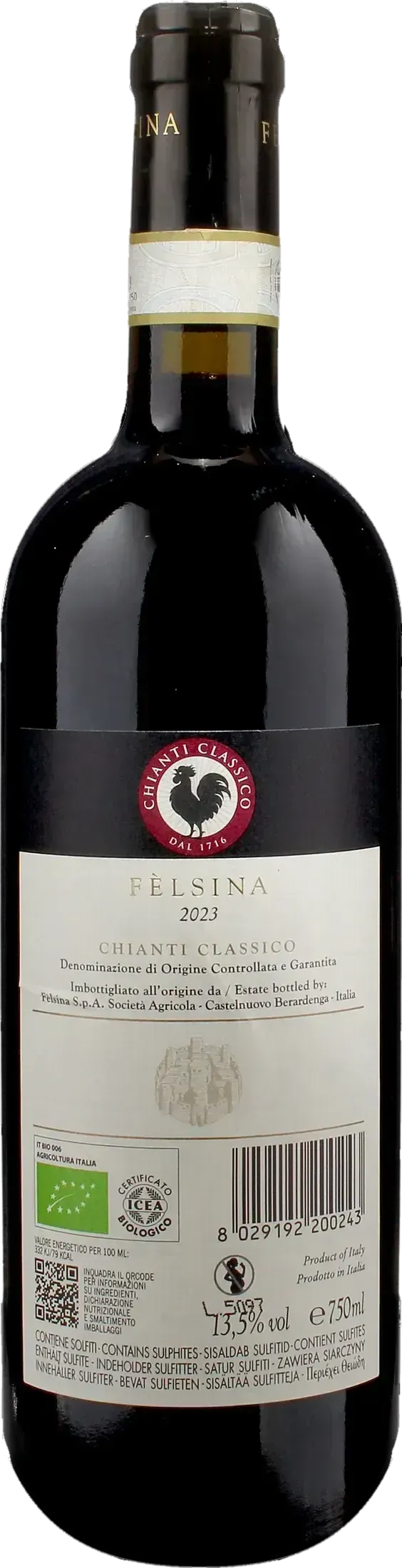 Felsina Chianti Classico Berardenga 2023