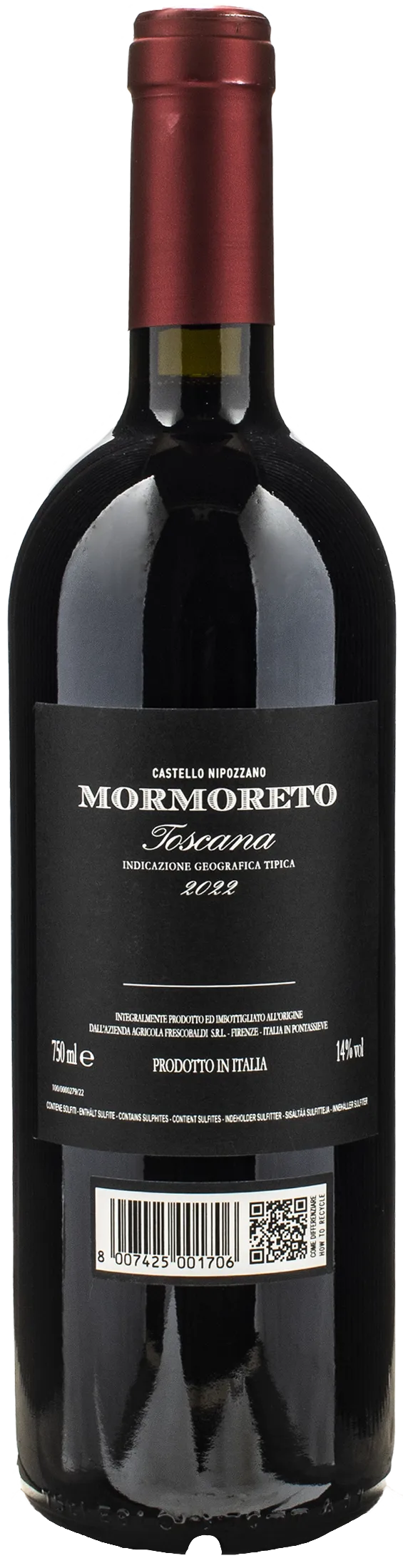 Castello di Nipozzano Mormoreto 2022