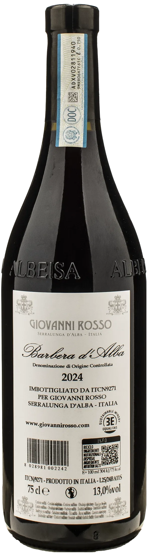 Giovanni Rosso Barbera d'Alba 2024