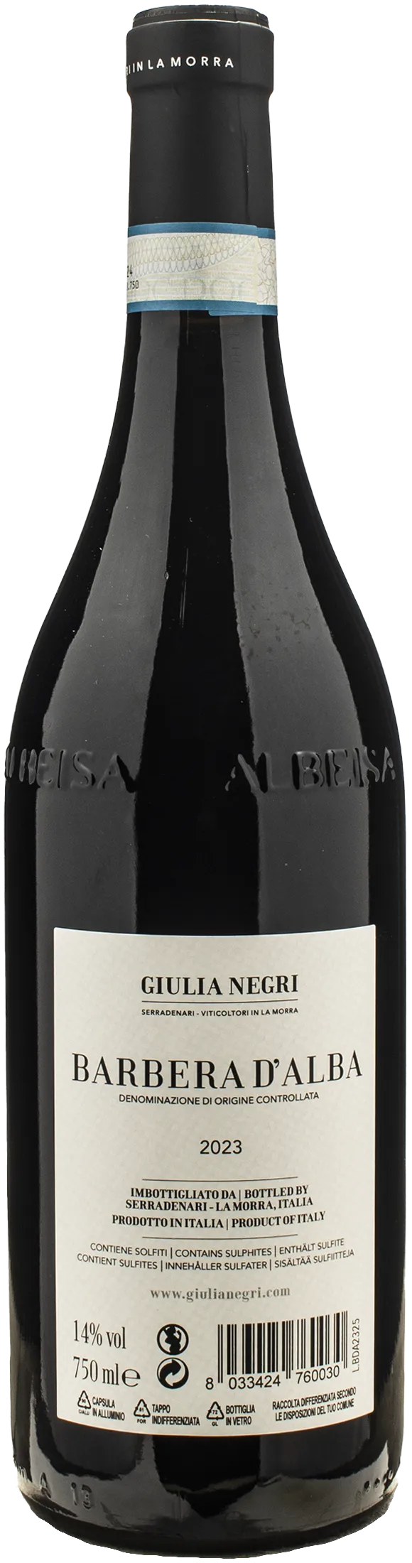 Giulia Negri Barbera d'Alba 2023