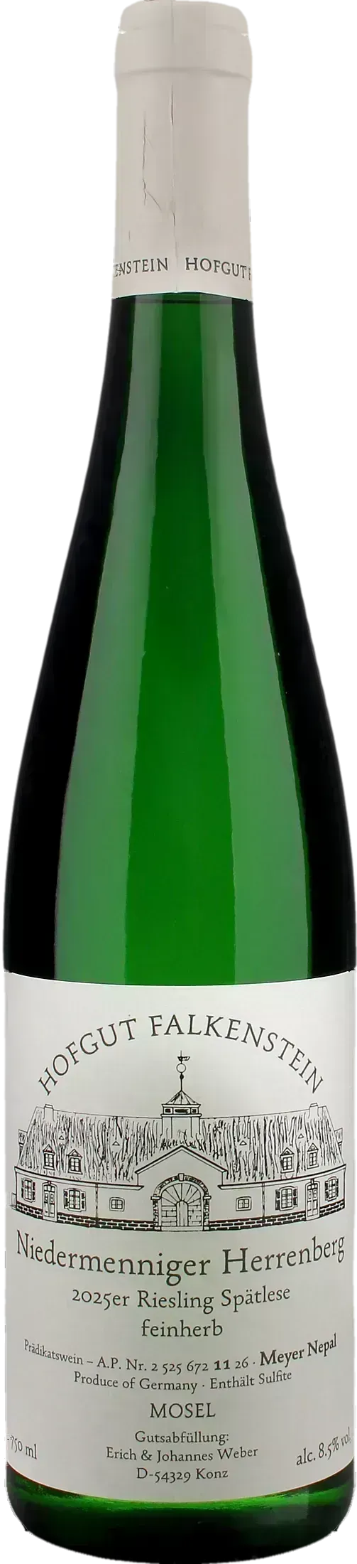 Hofgut Falkenstein Niedermenniger Herrenberg Riesling Feinherb 2025