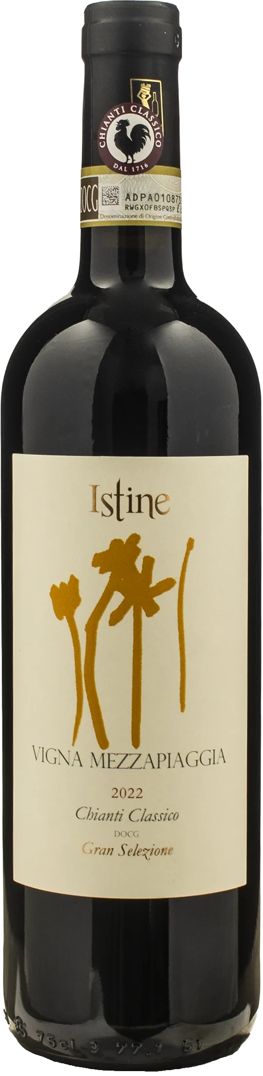 Istine Chianti Classico Gran Selezione Vigna Mezzapiaggia 2022