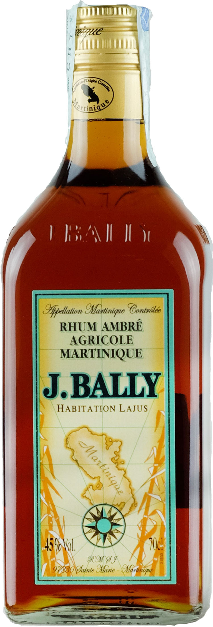 J. Bally Rhum Ambre 0.7L