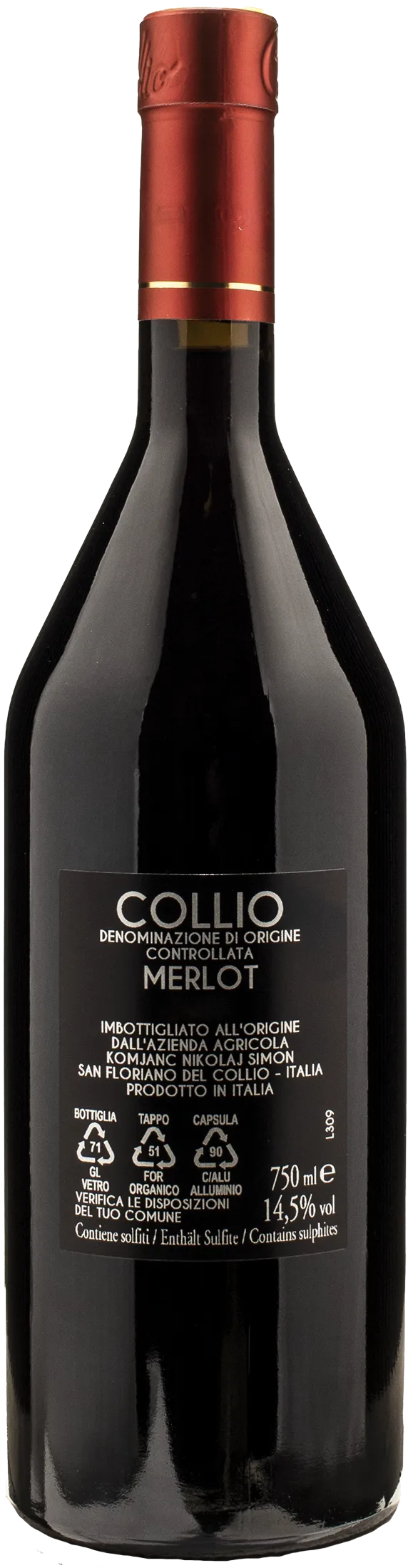 Komjanc Collio Merlot 2021