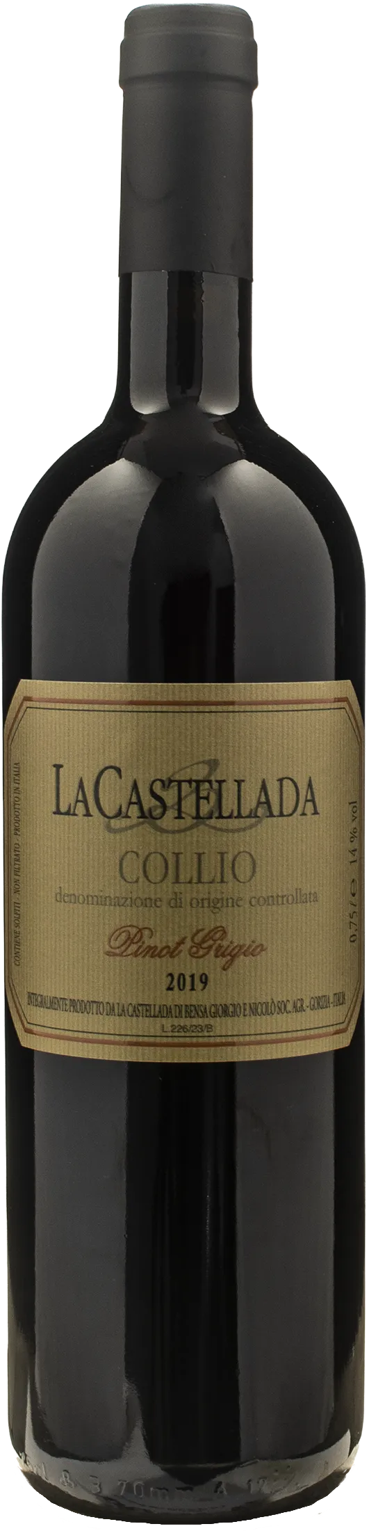 La Castellada Collio Pinot Grigio 2019