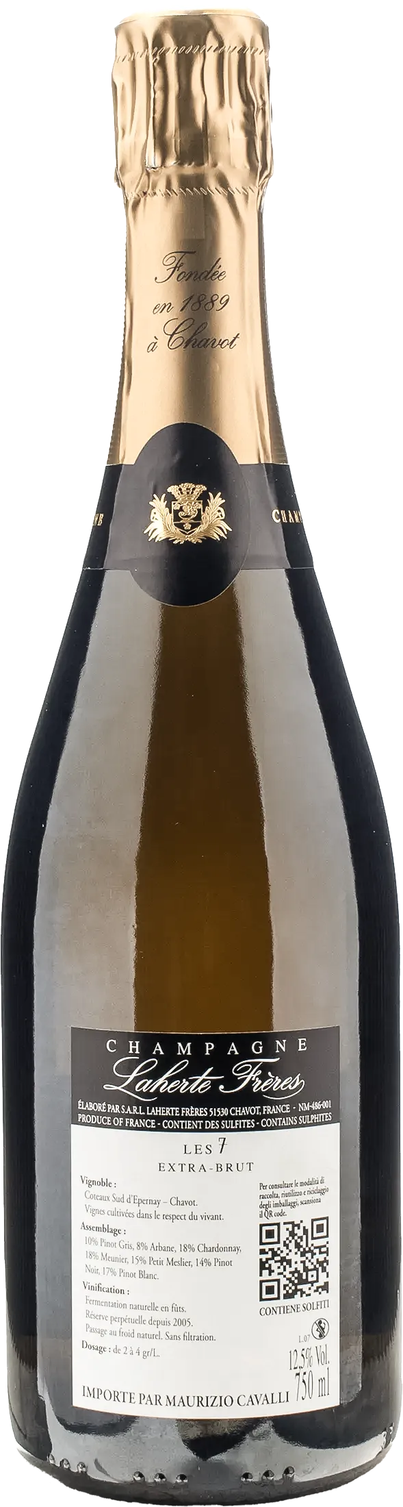 Laherte Freres Champagne Les 7 Solera Extra Brut