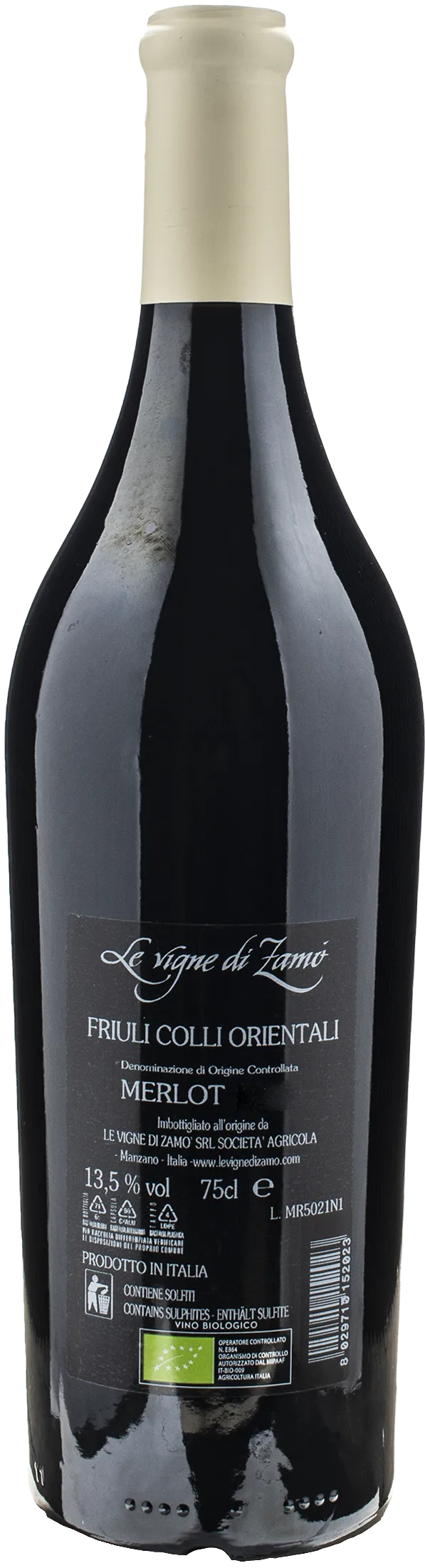 Le Vigne di Zamo Merlot Vigne 50 Anni 2021