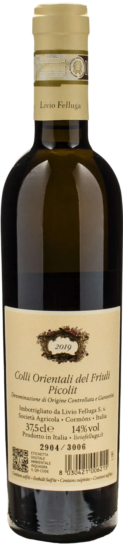 Livio Felluga Picolit 0.375L 2019
