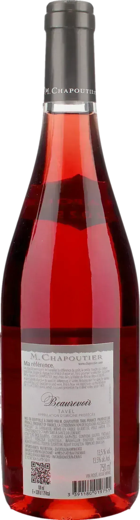 M. Chapoutier Tavel Beaurevoir Rosè 2025
