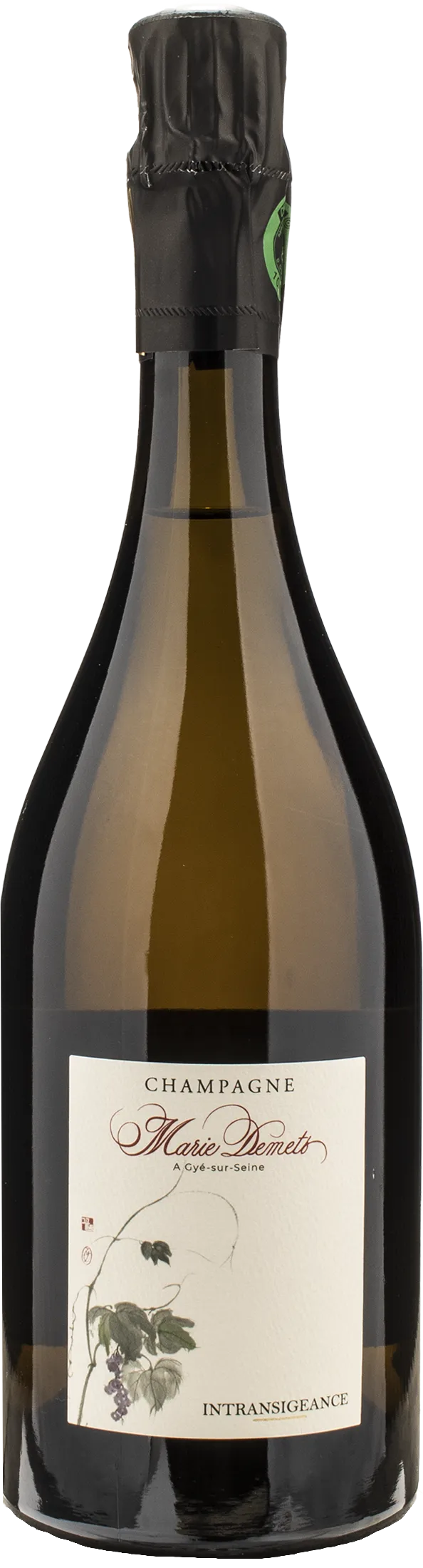 Marie Demets Champagne Intransigeance Brut Nature 2018