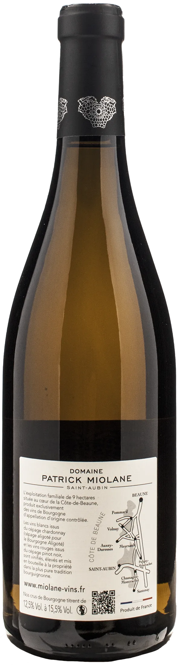 Domaine Patrick Miolane Saint Aubin Blanc 1er Cru Les Perrieres 2022