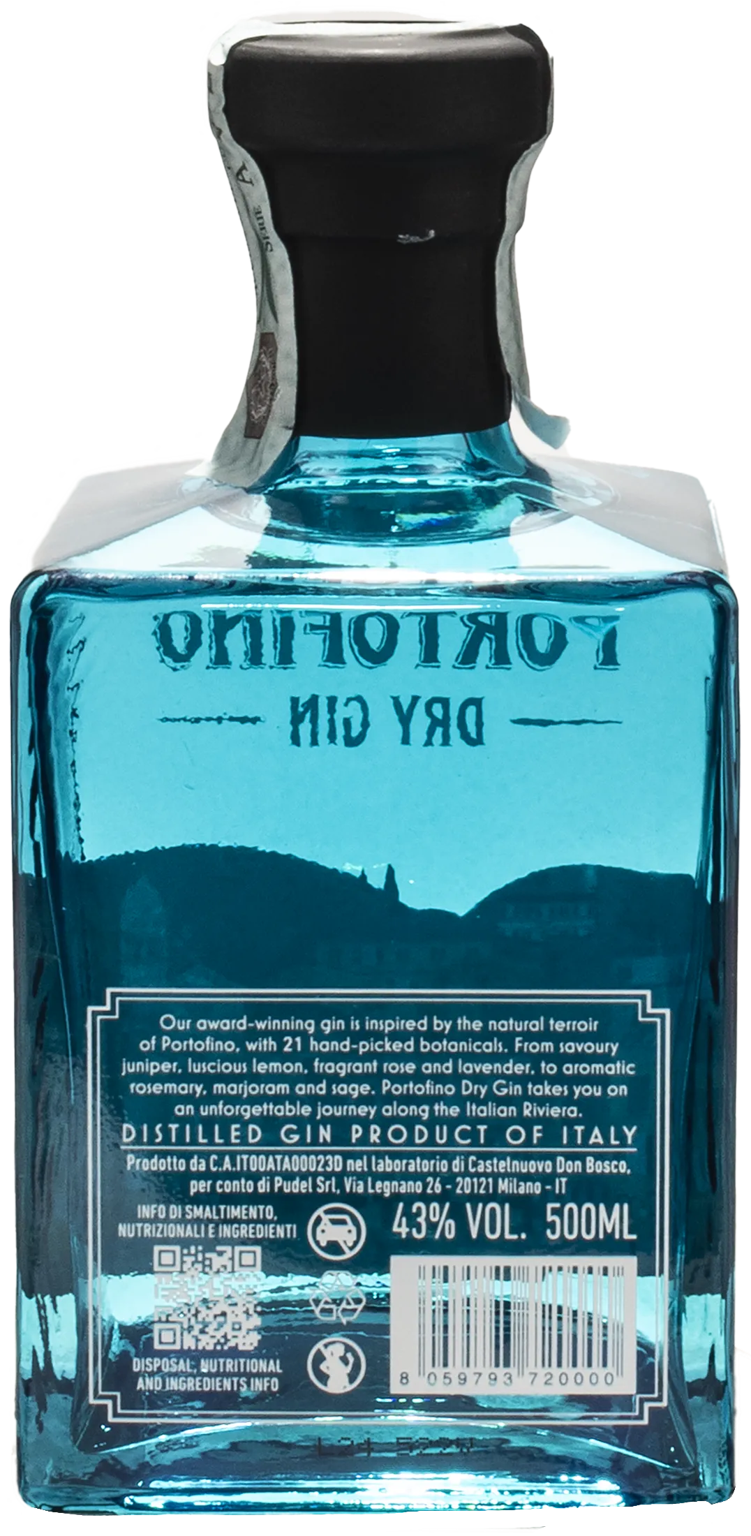 Portofino Dry Gin 0.5L
