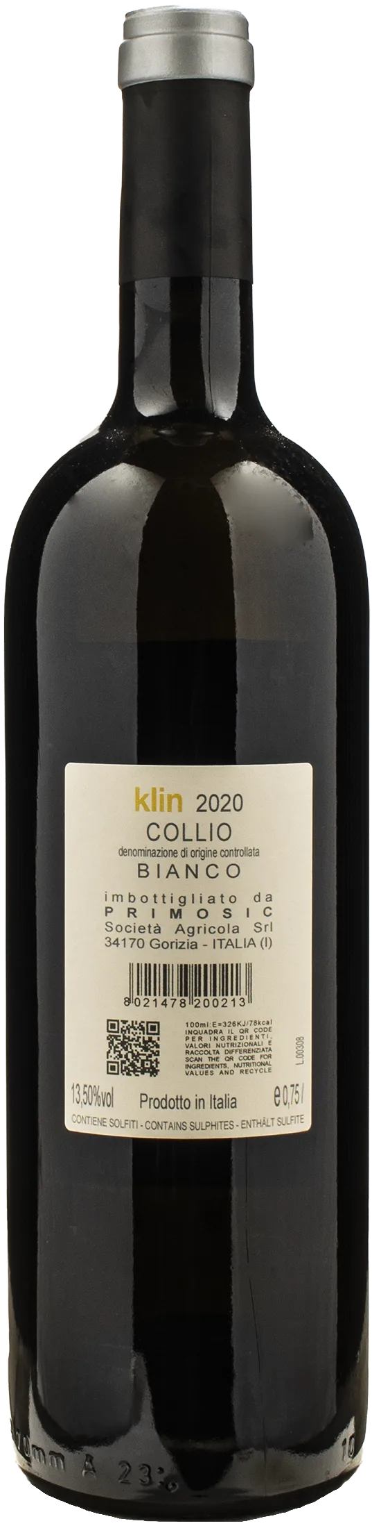 Primosic Collio Bianco Klin 2020