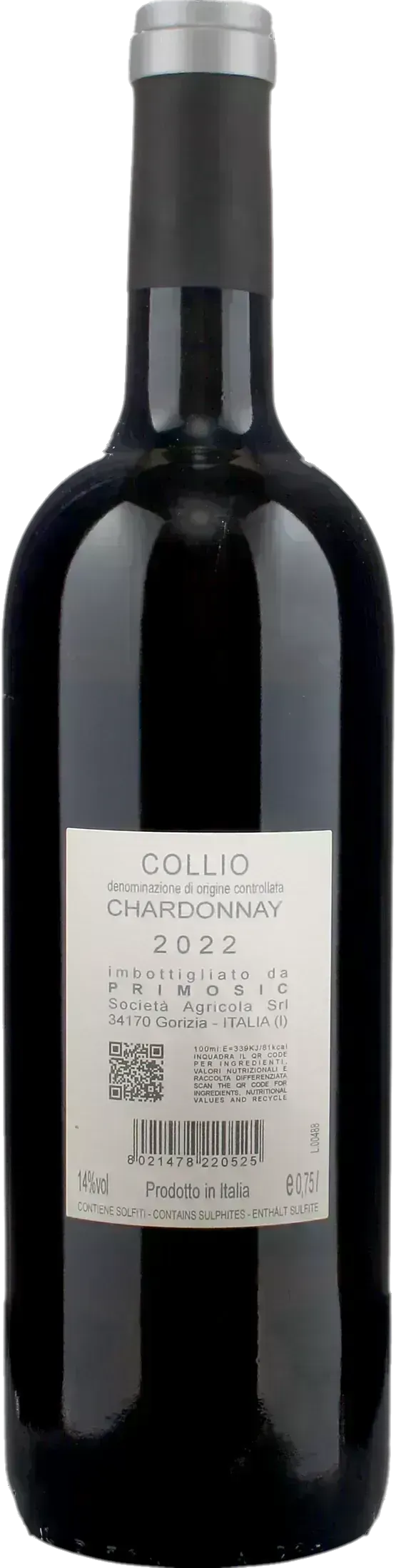 Primosic Collio Chardonnay Gmajne 2022