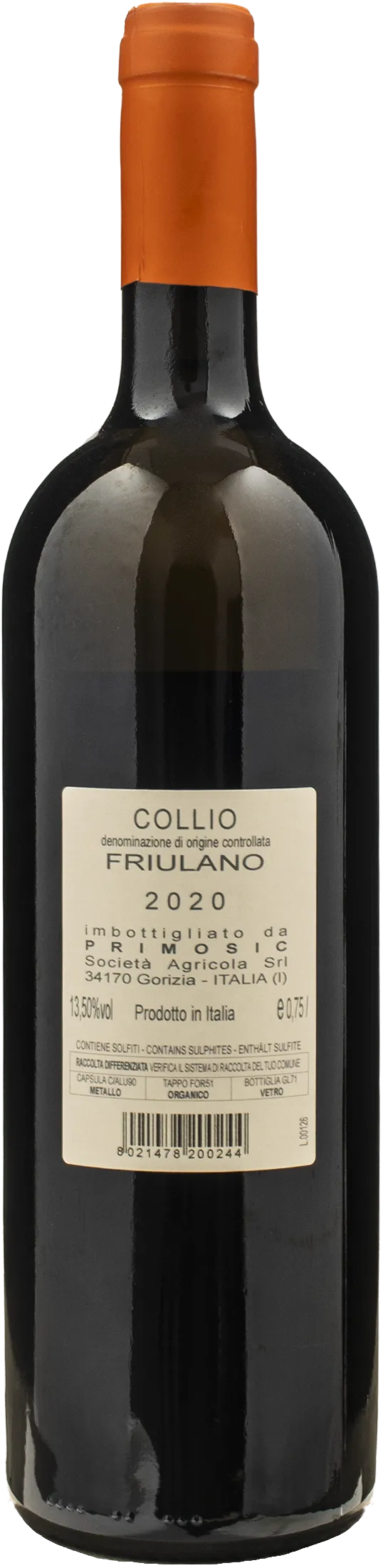 Primosic Friulano S 2020