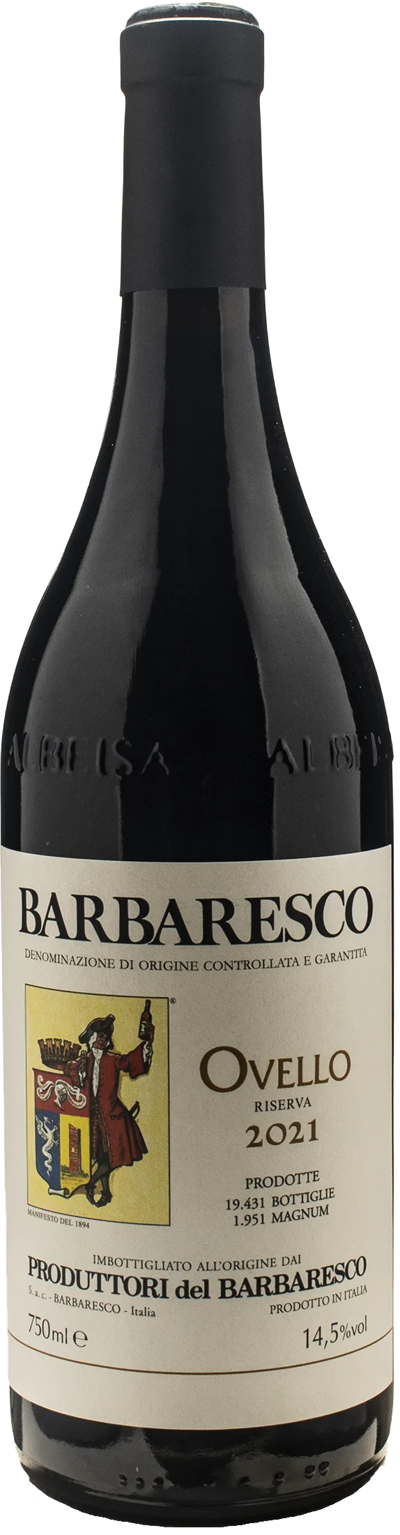Produttori del Barbaresco Barbaresco Ovello Riserva 2021