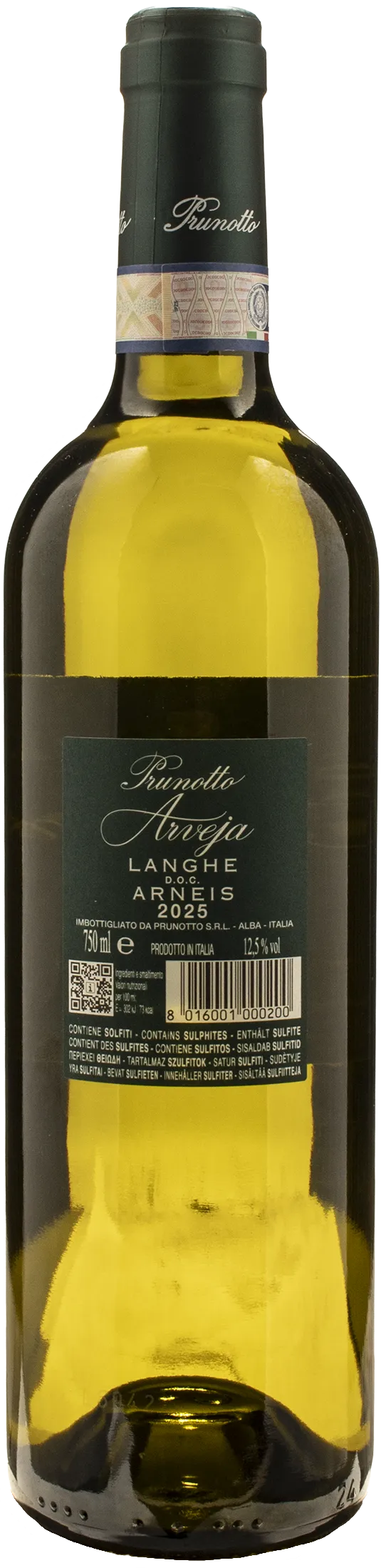 Prunotto Langhe Arneis Arveja 2025