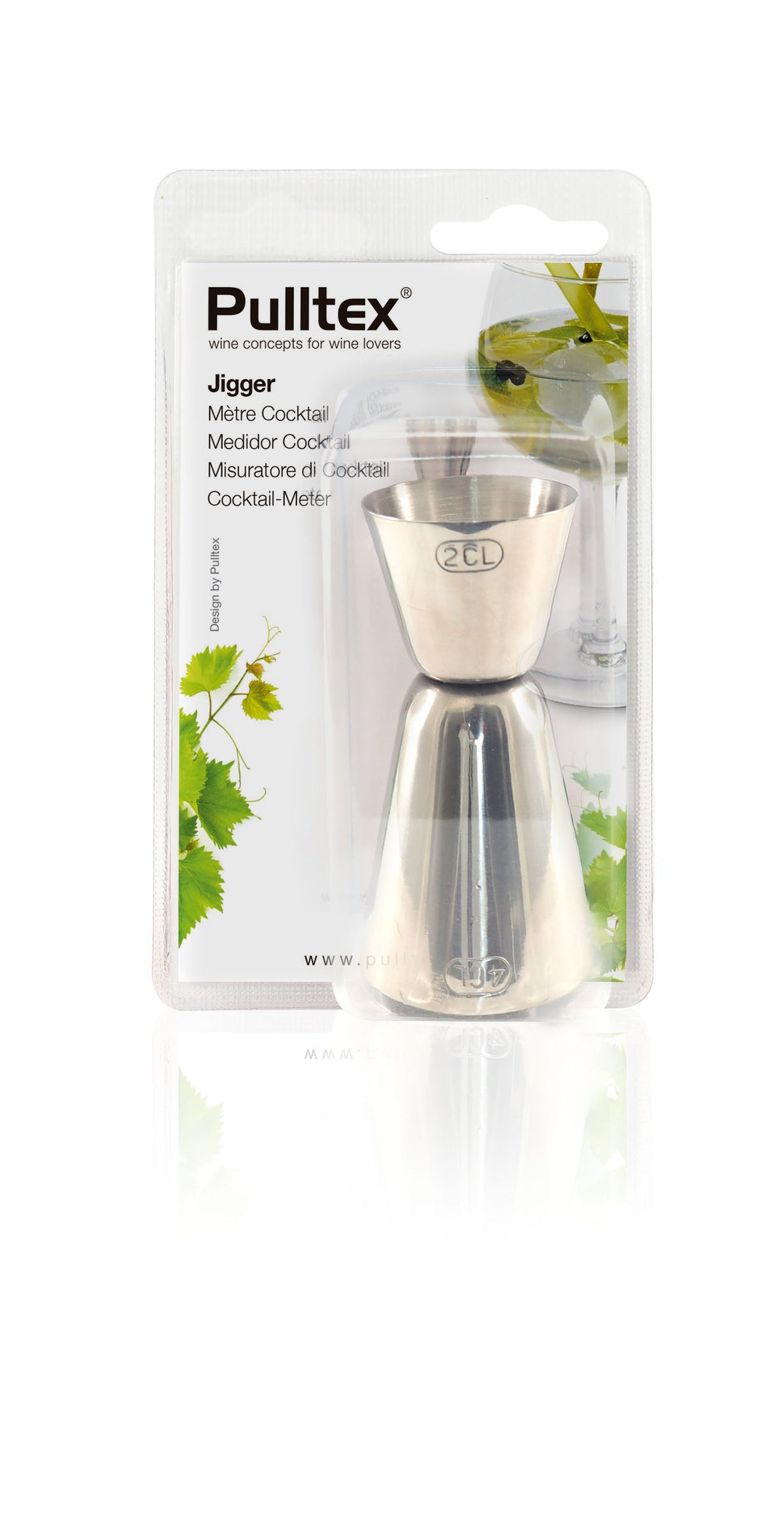 Pulltex Cocktail Jigger Inox