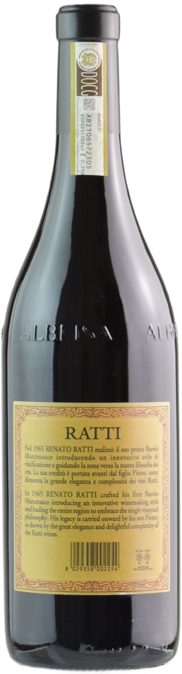 Renato Ratti Barolo Conca 2018