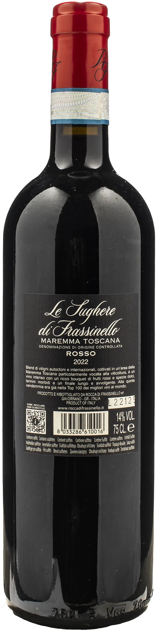 Rocca di Frassinello Maremma Toscana Le Sughere 2022