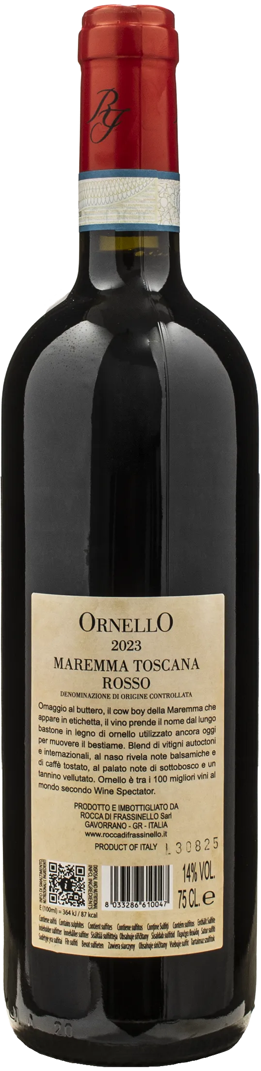 Rocca di Frassinello Ornello 2023