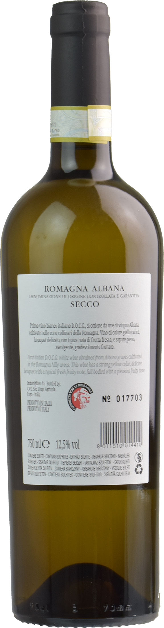 Romandiola Romagna Albana Secco Novaluna 2022
