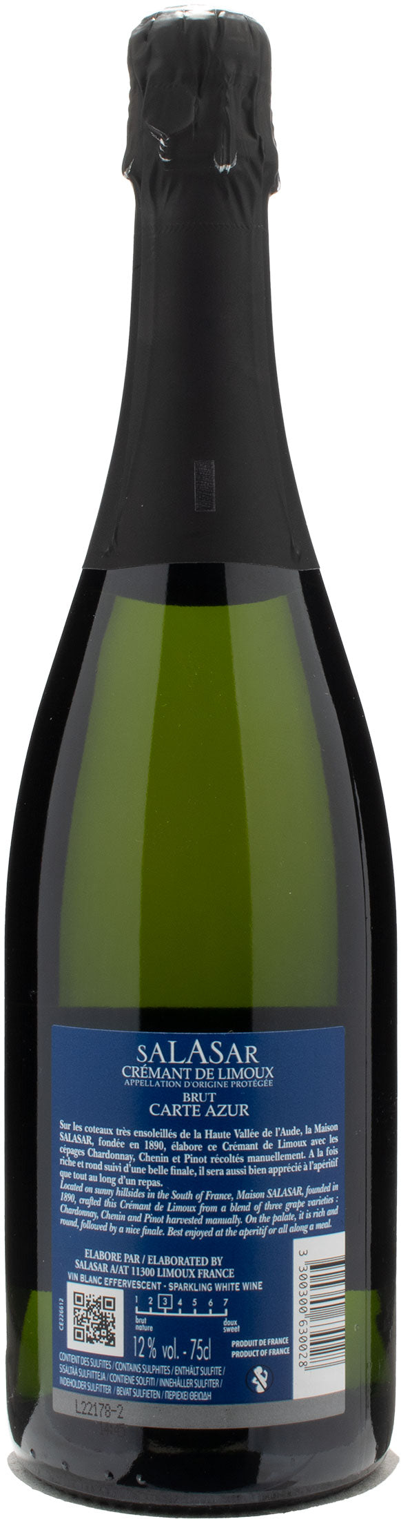 Salasar Cremant de Limoux Carte Azur Brut