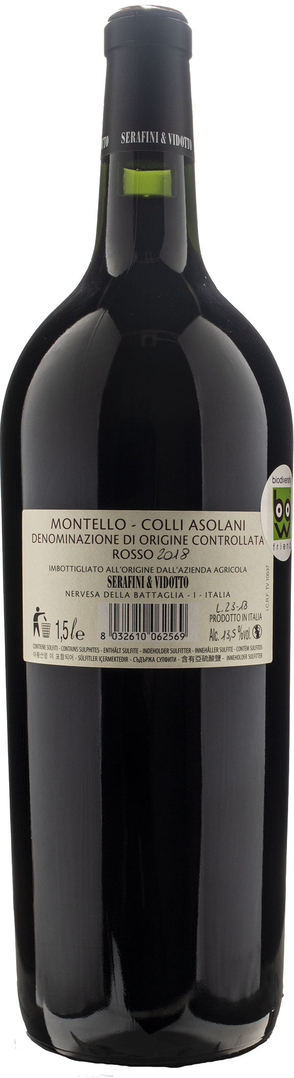 Serafini e Vidotto Rosso dell'Abazia Magnum 2018