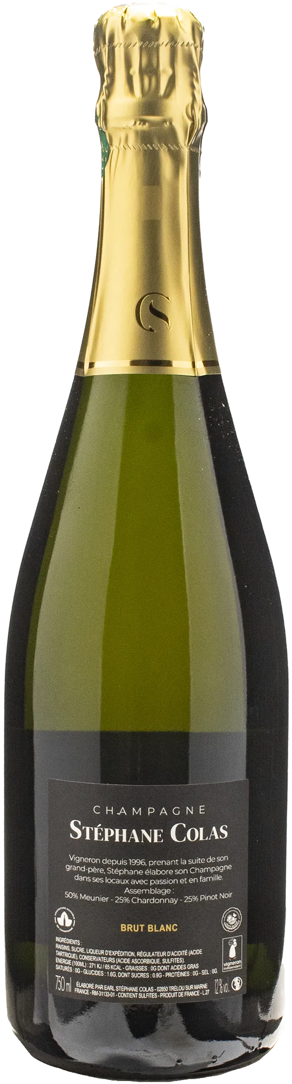 Stephane Colas Champagne Brut